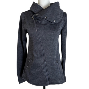 Champion DuoDry‎ Small Black Sweat Top Cowl Neck